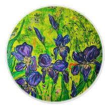 Tira de la perilla de Iris