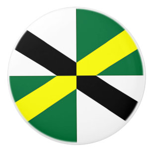Pomo De Cerámica Tira de perilla de cerámica con bandera de Montere