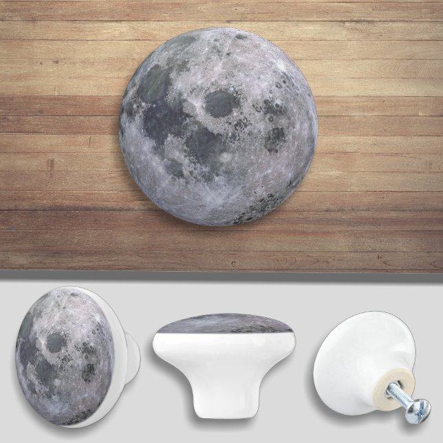 Pomo De Cerámica Tira del armario de la puerta de la luna (Subido por el creador)