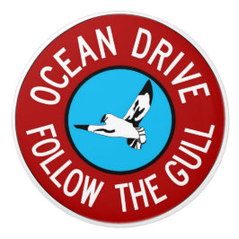 Pomo De Cerámica Tira/pomo de la puerta náutica