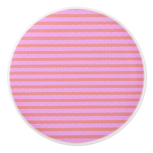 Pomo De Cerámica Tira rosa de cerámica