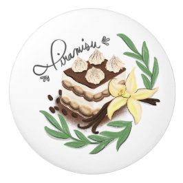 Pomo De Cerámica Tiramisú