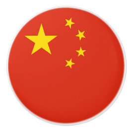 Pomo De Cerámica Tiras de cerámica con bandera de China