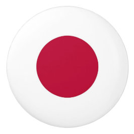 Pomo De Cerámica Tiras de cerámica con bandera de Japón