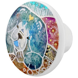 Pomo De Cerámica Tiras de cerámica de la cerámica de la parrilla RO