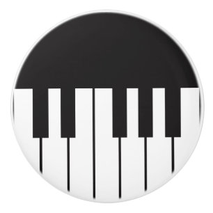Pomo De Cerámica Tirón del cajón de las llaves del piano