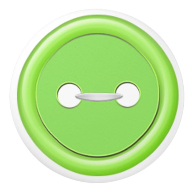 Pomo De Cerámica Tirón verde del cajón del botón (Anverso)