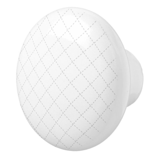 Pomo De Cerámica Tornillos de cerámica de patrón gris (Derecha)