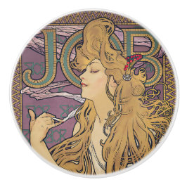 Pomo De Cerámica Trabajo (1896) de Alphonse Mucha
