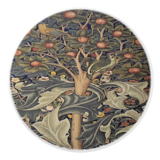 Pomo De Cerámica Trabajo hermoso del nouveau del arte de William (Anverso)