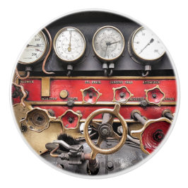 POMO DE CERÁMICA TRENES DE VAPOR