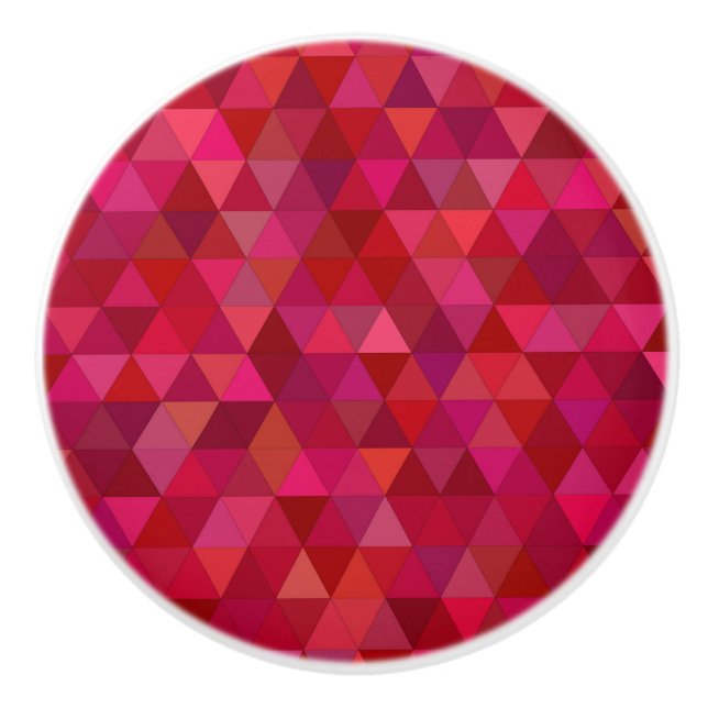 Pomo De Cerámica Triángulos sangrientos (Anverso)