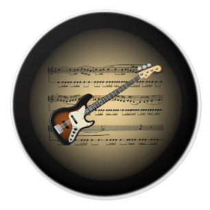 Pomo De Cerámica ~ tridimensional de la partitura del ~ del globo