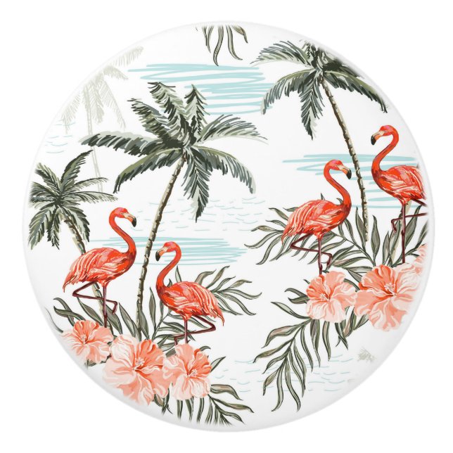 Pomo De Cerámica Tropical (Anverso)