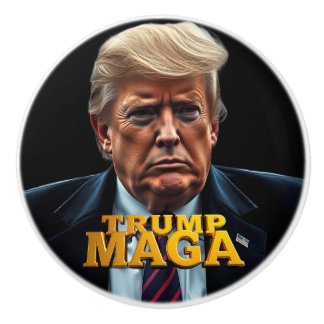 Pomo De Cerámica Trump MAGA