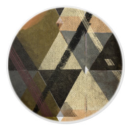 Pomo De Cerámica Un diseño abstracto moderno