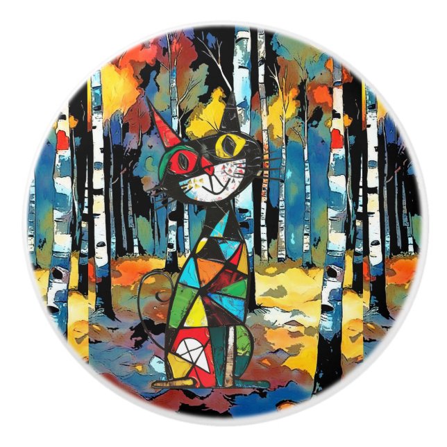 Pomo De Cerámica Un Resumen De Un Día De Tipo (Anverso)