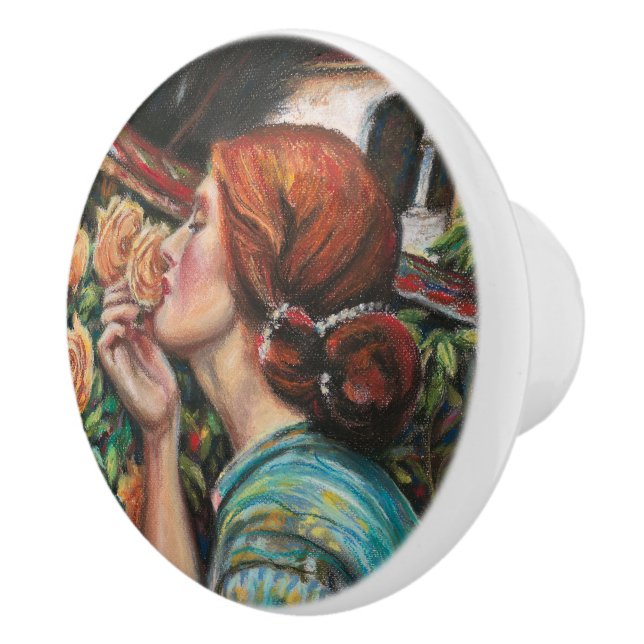 Pomo De Cerámica Una belleza mayor: (Derecha)