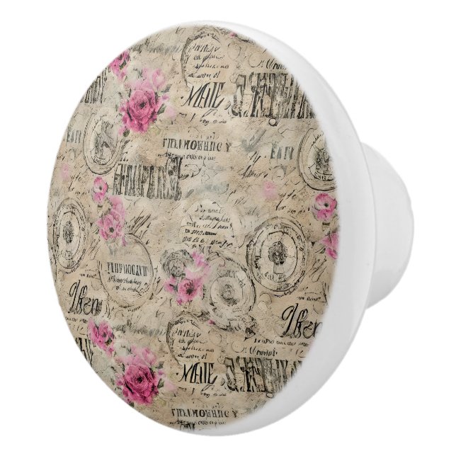 Pomo De Cerámica Una serie de diseño de la época de la efiemera fra (Derecha)