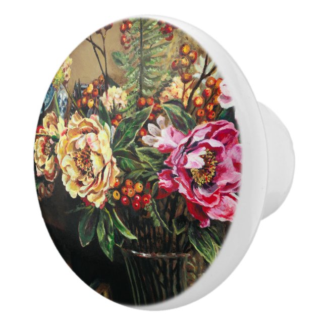 Pomo De Cerámica Una velada tranquila en Kingdom Café - (Derecha)