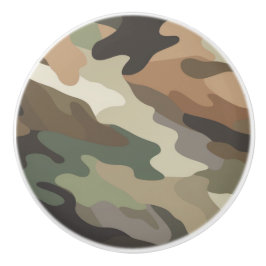 Pomo De Cerámica Unique Camouflage Ceramic Knob Drawer Pull Design