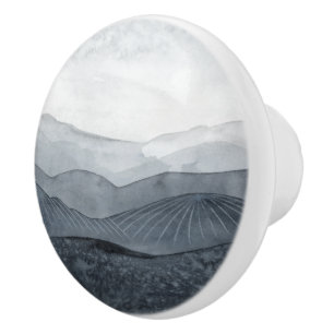 Pomo De Cerámica Valle gris de la fiebre catarral