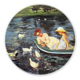 Pomo De Cerámica Verano (por Mary Cassatt)
