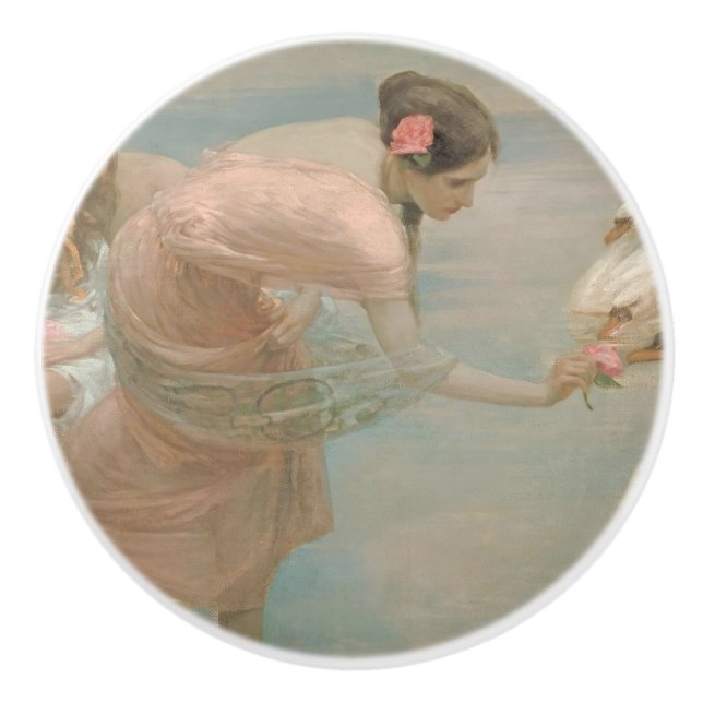 Pomo De Cerámica Verano por Rupert Bunny (1897) (Anverso)