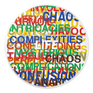 Pomo De Cerámica Vida