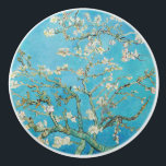 Pomo De Cerámica Vincent van Gogh - Almond Blossom<br><div class="desc">Florecimiento de almendras / Ramas con flores de almendra - Vincent van Gogh,  aceite sobre lienzo,  1890</div>