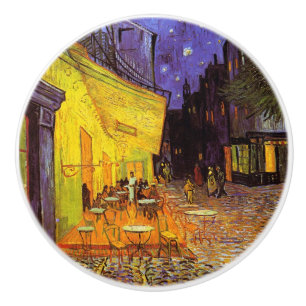 Pomo De Cerámica Vincent Van Gogh Cafe Terrace En Bella Artes De No