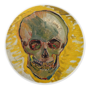 Pomo De Cerámica Vincent van Gogh - Calavera 1887 #2