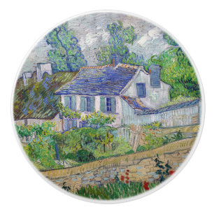 Pomo De Cerámica Vincent van Gogh - Casas en Auvers