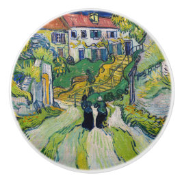 Pomo De Cerámica Vincent van Gogh - Escalera en Auvers
