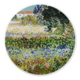 Pomo De Cerámica Vincent van Gogh - Jardín de flores