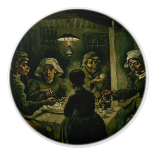 Pomo De Cerámica Vincent van Gogh - Los comedores de papa