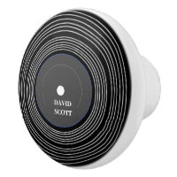 Vinílico Lp negro personalizado