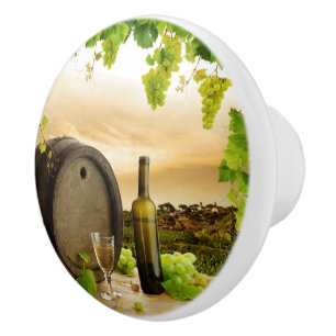 Pomo De Cerámica Vino fino