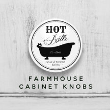 Vintage Hot Bath Baño blanco y negro