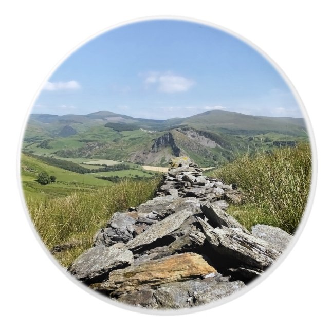 POMO DE CERÁMICA VISTAS DE GALES (Anverso)