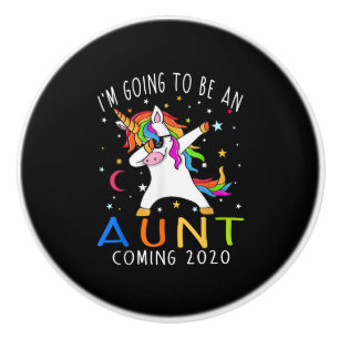 Pomo De Cerámica Voy A Ser Un Regalo De Unicornio De Tía 2020