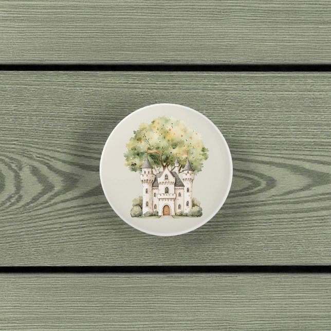 Pomo De Cerámica Watercolor Fairytale Princess Whimsical (Subido por el creador)