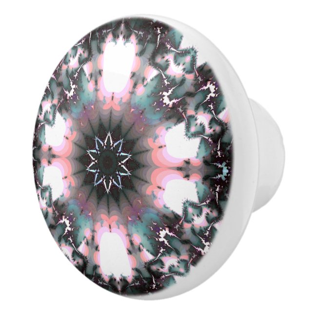 Pomo De Cerámica Web Gótica Frozen Winter Spider (Derecha)