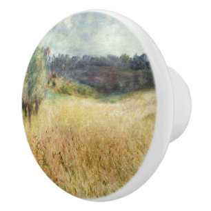 Pomo De Cerámica Wheatfield por Auguste Renoir