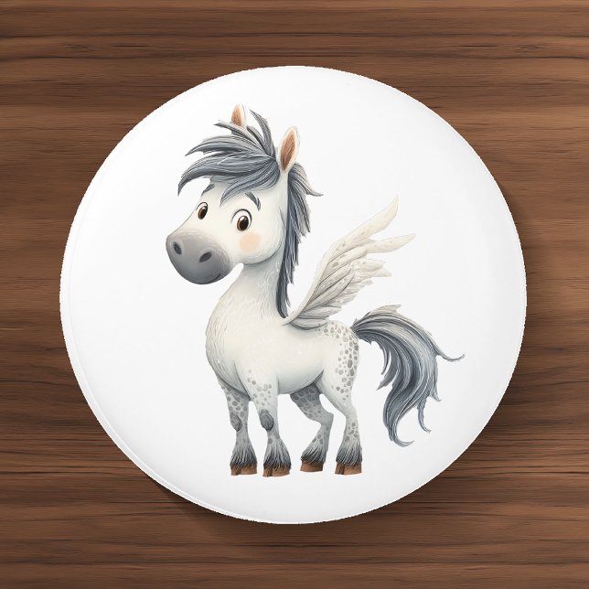 Pomo De Cerámica Whimsical Pegasus Ceramic Kids Room (Subido por el creador)