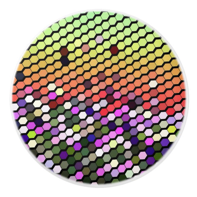 POMO DE CERÁMICA WILDFLOWERS (Anverso)