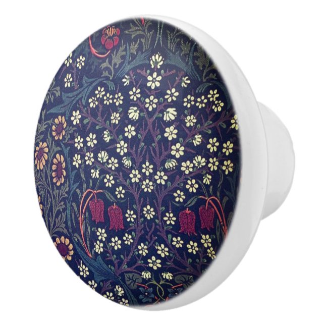 Pomo De Cerámica William *Morris Blackthorne Strawberry Thief | (Derecha)