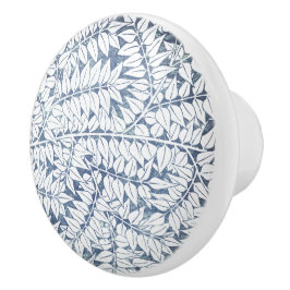 Pomo De Cerámica William * Morris Blue Willow Bough