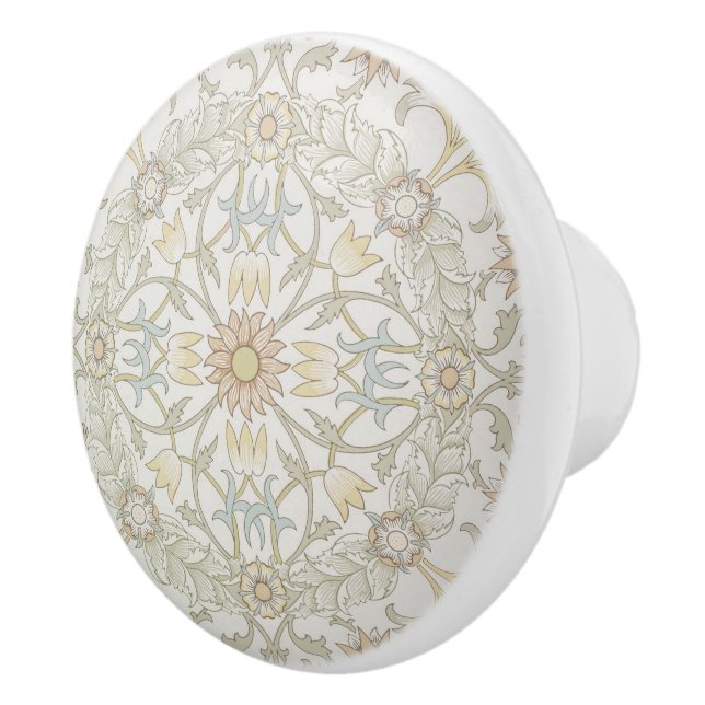 Pomo De Cerámica William Morris Floral Ceramic Knob (Derecha)