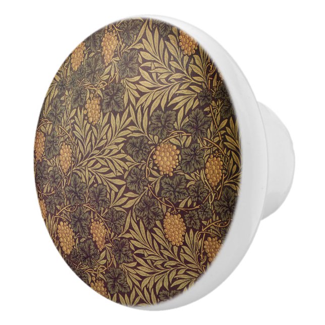 Pomo De Cerámica William * Morris Foliage Grapes (Derecha)